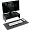 Sous-main Durable Effect, avec support pour téléphone portable, pliable, L 700 x H 330 mm, feutre PET, anthracite