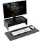 Sous-main Durable Effect, avec support pour téléphone portable, pliable, L 700 x H 330 mm, feutre PET, anthracite
