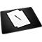 Sous-main eyestyle® sigel®, noir avec bordure blanche