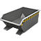 Spaanbak Bauer SMGU 230, olie- & waterdicht gelast, 230 l, grijs