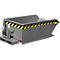 Spaanbak Bauer SMGU 230, olie- & waterdicht gelast, 230 l, grijs