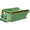 Spaanbak Bauer SMGU 230, olie- & waterdicht gelast, 230 l, groen