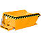 Spaanbak Bauer SMGU 230, olie- & waterdicht gelast, 230 l, oranje
