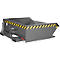 Spaanbak Bauer SMGU 460, olie- & waterdicht gelast, 460l, grijs