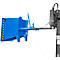 Späne-Kippbehälter SGU-RZ55, für Routenzüge, öl- und wasserdicht, 550 l, RAL 5012 blau