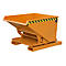 Spänebehälter für Gabelstapler, Typ S3S 600, orange RAL 2000