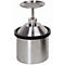Sparanfeuchter, Edelstahl 1.4404, 2 l, Ø 131 x H 305 mm, federnd gelagerter Tränkteller