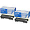 Sparpaket 2 Stück Brother TN-2000 Toner schwarz, original