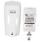 Sparset automatischer Seifen-& Desinfektionsspender Rubbermaid AutoFoam + 1100 ml Nachfüllbeutel, weiss 