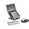 Sparset BakkerElkhuizen Home Working Kit, 4-teilig, Laptophalter, Tastatur, QWERTZ, Vertikalmaus und gratis Mauspad