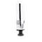 Sparset Freischwinger ISO Swing, stapelbar, Bezug schwarz, Sitzmaße B 430 x T 420 x H 470 mm, 6 Stück + Konferenztisch, lichtgrau, B 1600 x T 800 x H 720 mm
