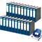 Sparset Leitz® Ordner 1080, 80 mm, 20 Stück + Gratis Leitz® Locher NeXXt Serie 5008, blau
