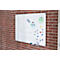Sparset MAULpro Whiteboard 2000 + Gratis Zubehör Set, platingrau