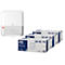 Sparset Rollenhandtuch Tork® Premium 290016, 2-lagig, H1-kompatibel, 18 Rollen, weiß + Papierhandtuchspender Matic® Elevation Design H1 551000, weiß
