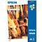 Epson Matte Paper pack, camel faces. Text: Matte Paper, A4, 167g.
