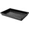 Speciale krat Ringoplast, voor CC trolley, gesloten, nestbaar en stapelbaar, L 593 x B 398 x H 60 mm, gerecycled kunststof, zwart