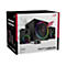 SPEEDLINK GRAVITY CARBON RGB - Lautsprechersystem - für PC - 2.1-Kanal - kabellos - Bluetooth