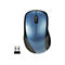 Blaue kabellose Maus von Speedlink mit USB-Empfänger auf weißem Hintergrund.