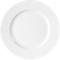 Speiseteller Caterado ISTA, rund, spülmaschinenfest, Ø 240 x H 21 mm, Porzellan, weiss, 6 Stück