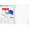 Spiralbuch OXFORD Office MyColours A5, Format A5, Doppelbindung, 90 Blatt liniert, weiß, SCRIBZEE®-kompatibel, EU ECO Label, farbsortierte Deckel, 5 Stück