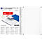 Spiralbuch OXFORD Office MyColours A5, Format A5, Doppelbindung, 90 Blatt liniert, weiß, SCRIBZEE®-kompatibel, EU ECO Label, farbsortierte Deckel, 5 Stück