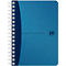 Spiralbuch OXFORD Office Urban Mix A6, Format A6, Doppelbindung, 90 Blatt kariert, ohne Mikroperforation, weiß, EU ECO Label PEFC, farbsortierte Deckel, 10 Stück