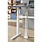 Spirale pour câbles, hauteur d'extension 1300 mm, Ø 90 mm, vertical jusqu'au sol, universel, plastique, blanc
