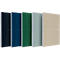 Spiralheft Oxford Origins, 70 Blatt, Optik Paper®, DIN A4+, liniert, Rand links, doppelspiral, 90 g/m², blau