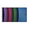 Spiralhefte Oxford Urban Mix, DIN A6, Optik Paper®, kariert, ohne Rand, 90 Blatt, Doppelspiralbindung, verschiedene Farben, assortiert, 10 Stk.