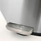 SPIRELLA Poubelle à pédale AKIRA, 30 litres, mécanisme à pédale, L 343 x l 235 x H 629 mm, inox