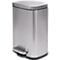 SPIRELLA Treteimer AKIRA, 12 Liter, Tretmechanismus, L 280 x B 193 x H 379 mm, edelstahl