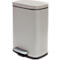 SPIRELLA Treteimer AKIRA, 12 Liter, Tretmechanismus, L 280 x B 193 x H 379 mm, hellbraun