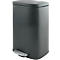 SPIRELLA Treteimer AKIRA, 30 Liter, Tretmechanismus, L 343 x B 235 x H 629 mm, grau