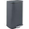 SPIRELLA Treteimer AKIRA, 30 Liter, Tretmechanismus, L 343 x B 235 x H 629 mm, grau