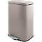 SPIRELLA Treteimer AKIRA, 30 Liter, Tretmechanismus, L 343 x B 235 x H 629 mm, taupe