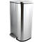 SPIRELLA Treteimer AKIRA, 50 Liter, Tretmechanismus, B 297 x L 427 x H 634 mm, edelstahl