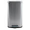 SPIRELLA Treteimer AKIRA, 50 Liter, Tretmechanismus, B 297 x L 427 x H 634 mm, edelstahl