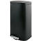SPIRELLA Treteimer AKIRA, 50 Liter, Tretmechanismus, B 297 x L 427 x H 643 mm, schwarz