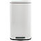 SPIRELLA Treteimer AKIRA, 50 Liter, Tretmechanismus, B 297 x L 427 x H 643 mm, weiss