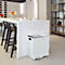 SPIRELLA Treteimer ALIYA, 2 x 20 Liter, Tretmechanismus, L 450 x B 300 x H 510 mm, matt/taupe