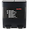 SPIRELLA Treteimer ALIYA, 2 x 20 Liter, Tretmechanismus, L 450 x B 300 x H 510 mm, schwarz/matt
