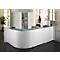Spirit receptiebalie, 4 elementen, L-vormig, wit