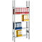 SSI Schaefer archive shelving, basic bay, 5 shelves, L 750 x P 300 mm, laqué