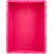SSI Schäfer Euro-Box-Leichtbehälter ELB 4220 mit Deckel, Polypropylen, L 400 x B 300 x H 220 mm, 20,4 Liter, pink