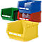 SSI Schäfer LF 543 opbergbox met open voorzijde, PP-kunststof, L 520/450 mm x B 470/450 mm x H 300 mm, 57 l, geel