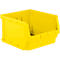 SSI Schäfer LF 543 opbergbox met open voorzijde, PP-kunststof, L 520/450 mm x B 470/450 mm x H 300 mm, 57 l, geel