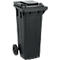 SSI Schäfer Poubelle PRO 80 WAVE, 80 l, mobile, gris noir