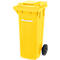 SSI Schäfer Poubelle PRO 80 WAVE, 80 l, mobile, jaune