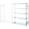 SSI Schäfer Rayonnage à tablettes enfichables VSR3000, rayonnage annexe, 5 tablettes, charge admissible par élément 1000 kg, L 1282 x P 400 x H 1910 mm, acier galvanisé