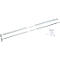 SSI Schäfer Rayonnage à tablettes enfichables VSR3000, rayonnage annexe, 5 tablettes, charge admissible par élément 1000 kg, L 1282 x P 400 x H 1910 mm, acier galvanisé